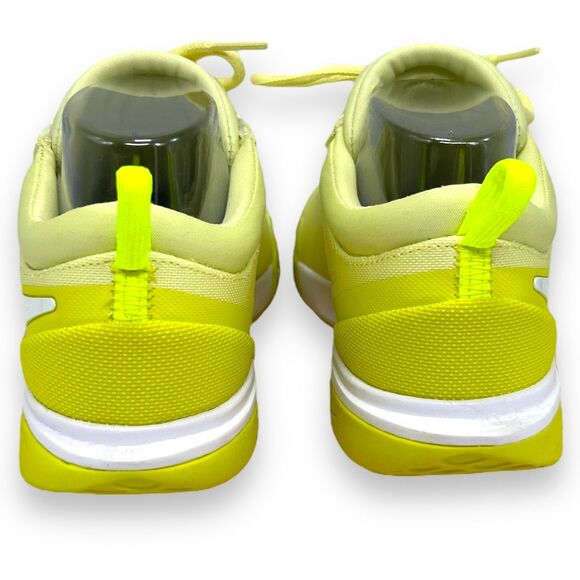 NIKE Court Air Zoom Pro Tennis Shoes Womens 8.5 Hard Court Yellow Volt Sneakers - Picture 5 of 9